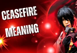 Ceasefire Meaning
