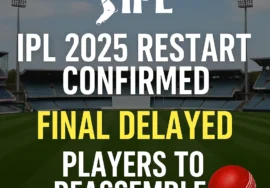 IPL 2025 Restart