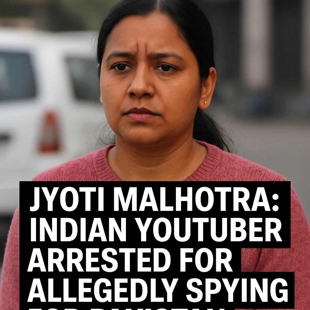 Jyoti Malhotra Youtuber News